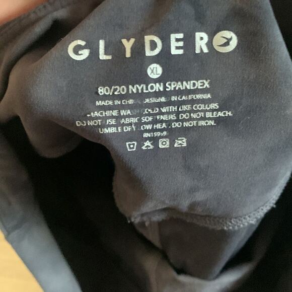 Glyder Sultry Tie Dye Leggings Black High Waisted Size XL - Picture 5 of 6